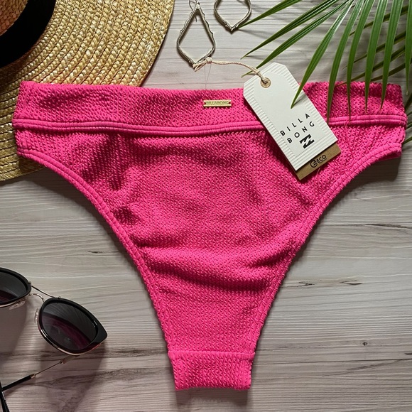 Billabong PINK ECO-CONSCIOUS Stretch Bikini 👙 PIP - Picture 8 of 11